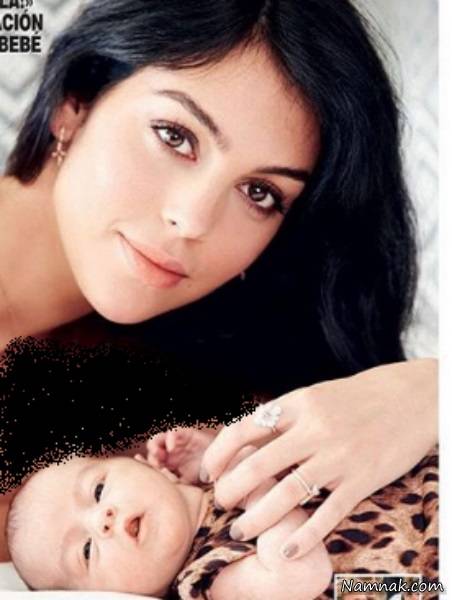 عکس دختر کریس رونالدو  دختر کریس رونالدو