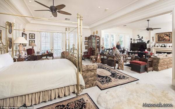 اتاق خواب خانه مجلل خانه مجلل