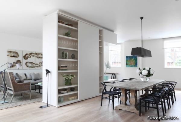 جداکننده اتاق پذیرایی جداکننده اتاق