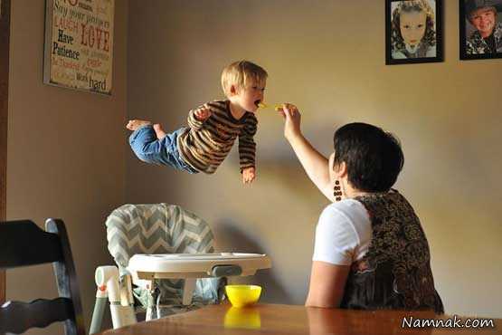 پسر پرنده با نیرویی عجیب پسر پرنده