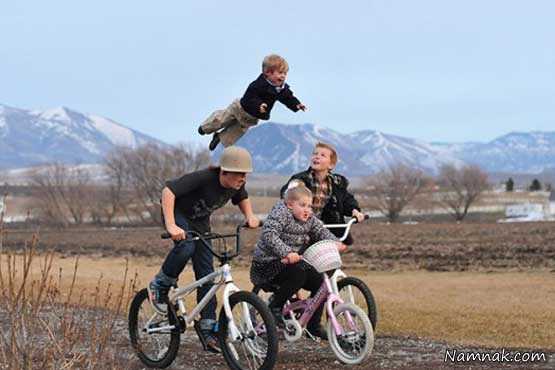 تصاویر پسر پرنده مبتلا به سندرم داون پسر پرنده