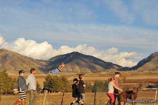 پسر عجیب با نیروی پرواز پسر عجیب