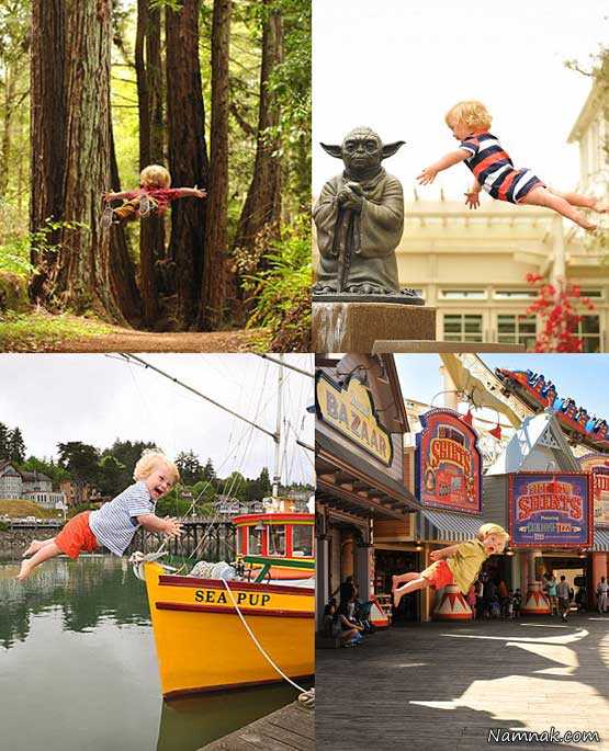 عکس پرواز پسر عجیب پسر عجیب