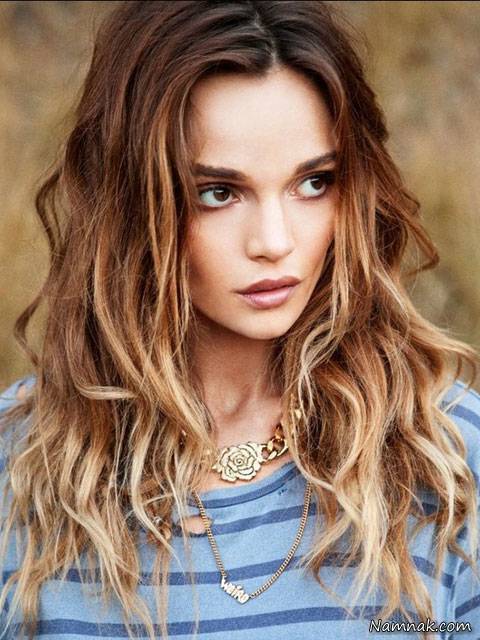  رنگ موی تابستان