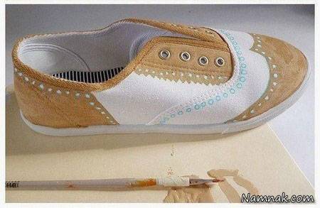 تزیین کتونی با ماژیک تزیین کتونی