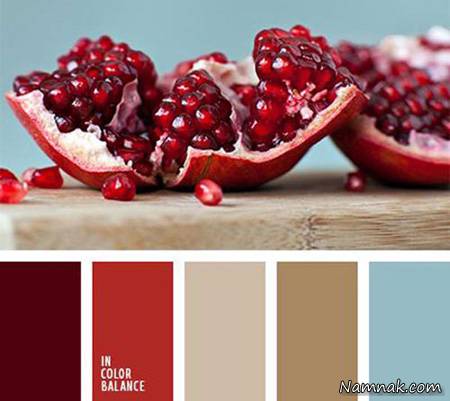 دکوراسیون رنگ قرمز