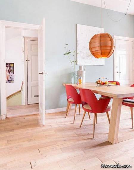 دکوراسیون رنگ قرمز