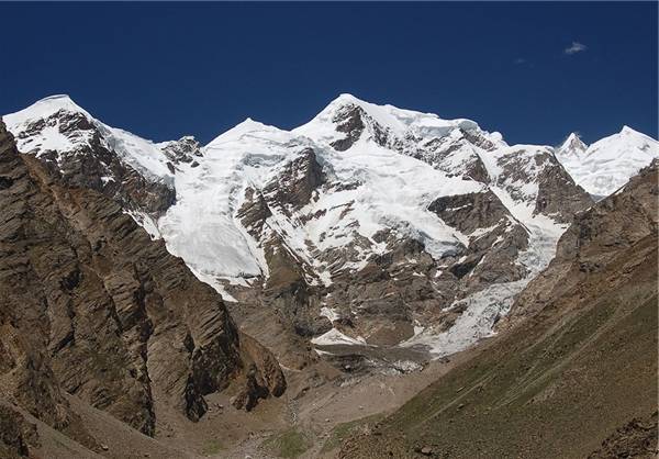 تقاطع 3 رشته کوه در شمال پاکستان