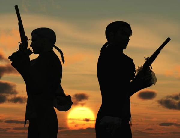 دوئل با اسلحه در المپیک های گذشته