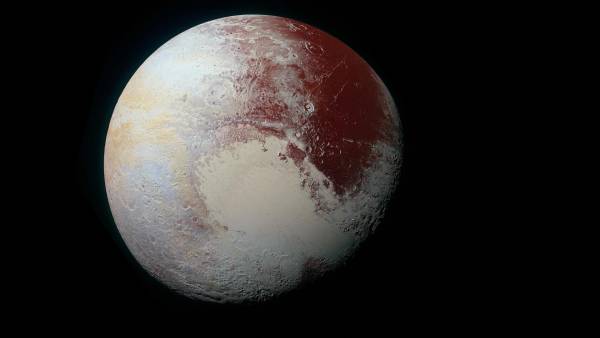 دریا در سیاره پلوتو