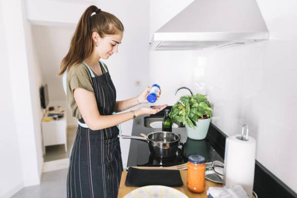 وقتی مهمون سرزده میاد وسایل آشپزی